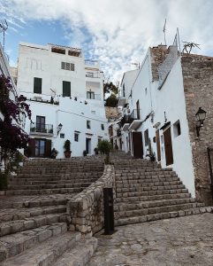 straatjes op Ibiza