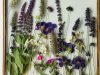DIY eindresultaat droogbloemen in lijst