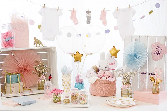 babyshower versiering