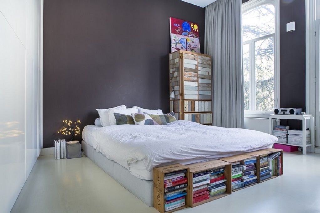 Slaapkamer van Yuul en Nils in Amsterdam