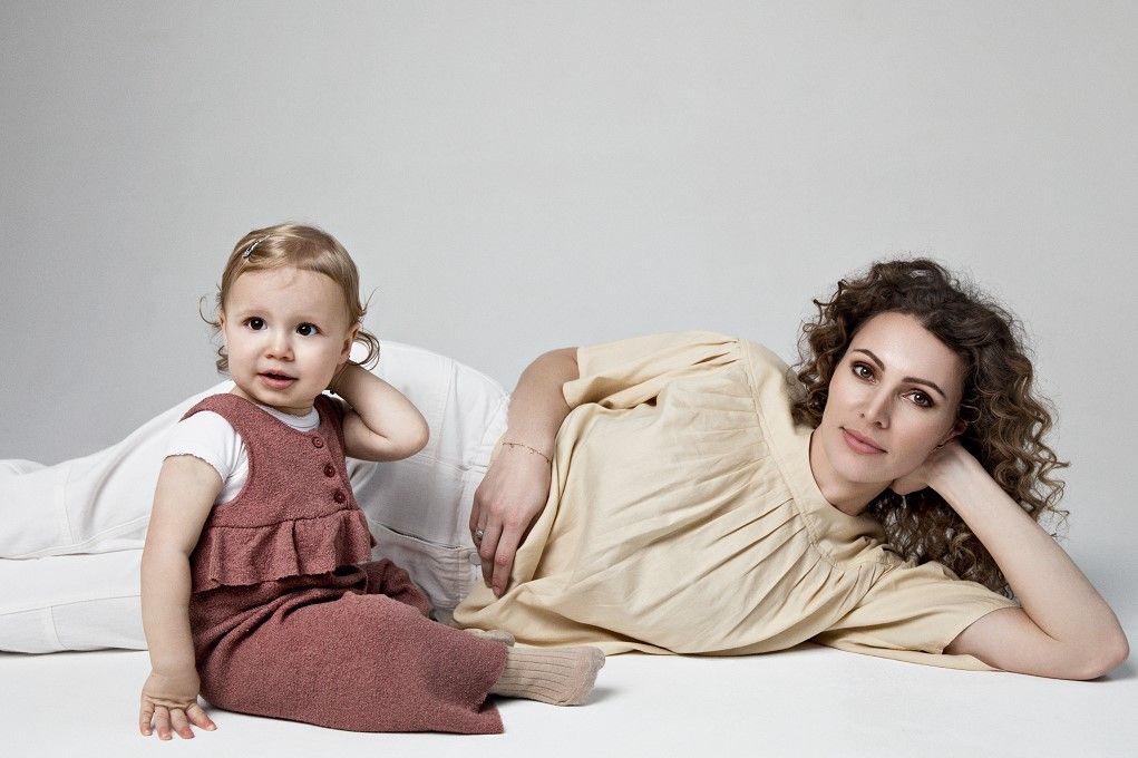 Jacqueline Steenbeek en haar dochter Julia
