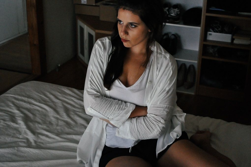 Vrouw heeft ruzie