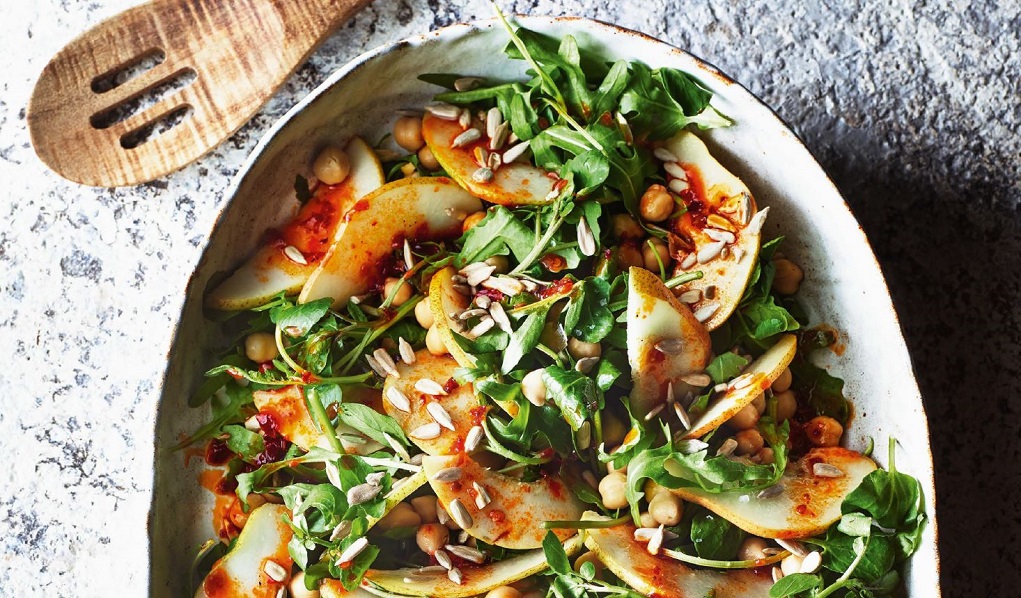 Salade van peer